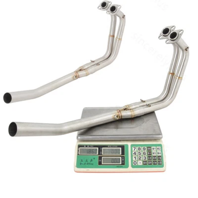 Tubo de enlace de cabezal sistema de deslizamiento de escape para Kawasaki Ninja 250 400 Z250 Z400 17-22 Foto 1 de 4