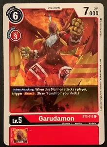 Garudamon | BT2-015 C | Red | Special Booster VER.1.5 | Digimon TCG - Picture 1 of 3