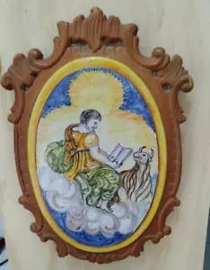 Grande Placca In Ceramica - Foto 1 di 3