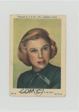 1953 A&BC Dollar Film Stars Series 1 June Allyson #33 0a6