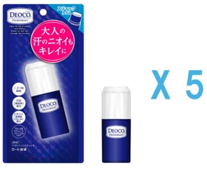ROHTO DEOCO Deodorant Stick 13g Lactone Sweet Floral Sterilization 5pcs - Picture 1 of 8