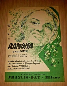SPARTITO RAMONA - MABEL WAYNE - Foto 1 di 1