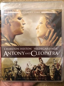 ANTONY AND CLEOPATRA Blu-ray TWILIGHT TIME LIMITED ED New/sealed Charlton Heston - Picture 1 of 3