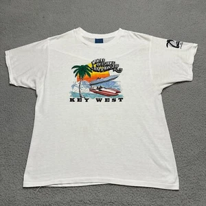Camisa de Carrera Campeonato Mundial Offshore DE COLECCIÓN Para Hombre XL Extra Grande Key West Años 90 - Imagen 1 de 10