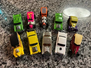 1/64 Hot Wheels Lot of 10 Hot Rods Ford Bel Air Way 2 Fast Phaeton Woody Vickie - Picture 1 of 3