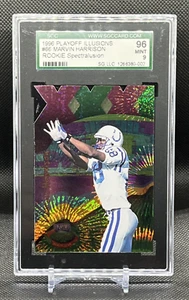 1996 Marvin Harrison RC PLAYOFF ILLUSIONS 3XI SPECTRALUSION DOMINION XXI SGC 9 - Picture 1 of 5