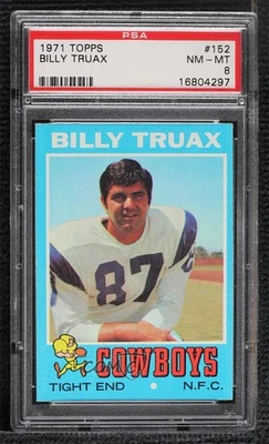 1971 Topps Billy Truax #152 PSA 8 - Image 1 of 2