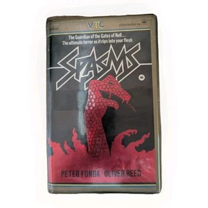 RARE FILM Spasms Betamax VTC Video Ex Rental PETER FONDA OLIVER REED - Imagen 1 de 3