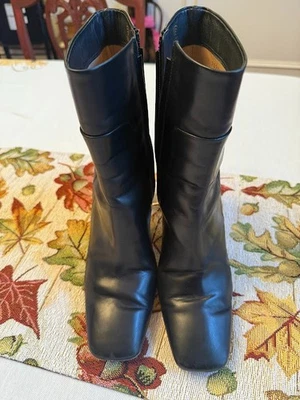 Botines negros para mujer Santoni - talla UE 39 / EE. UU. 8,5 Foto 1 de 4