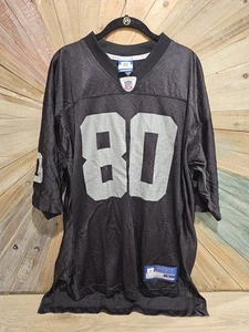 🏈 Jerry Rice #80 Oakland Raiders NFL Reebok Camiseta Sobre el Campo Para Hombre Grande Negra - Imagen 1 de 6