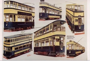 (cc23) Birmingham Corporation Tramways - Bus Postcard - Picture 1 of 2