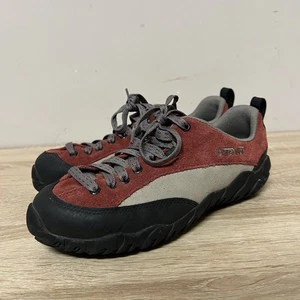 Teva Mush 6894 Keagan Walking Trail Fashion Sneakers Lace Up Size 7 Burgundy Tan - Picture 1 of 13