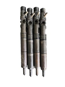 Diesel Fuel Injector 4pc Set / Hyundai Kia 33800-4X800 - Picture 1 of 2