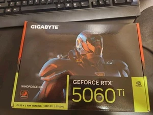 GIGABYTE GeForce RTX 5060 Ti WindForce 16GB GDDR7 PCI 5.0 x8 Grafikkarte - Bild 1 von 3