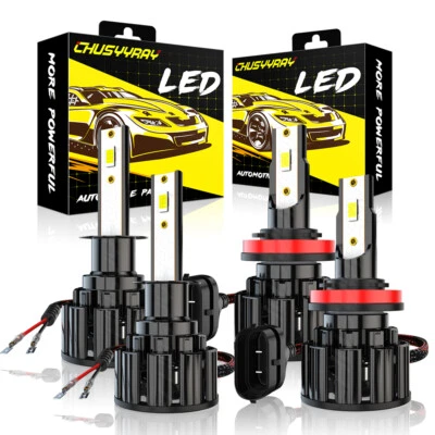 Combo de faros LED H1 + H11 para Ford Focus 2012-2018 kit de bombillas de haz alto bajo Foto 1 de 4