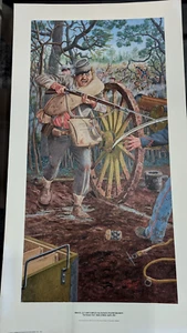 Randy Steffen Collectible Civil War Large Print Rare Hornets Nest  26" x 14" - Picture 1 of 6