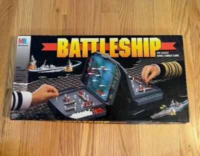 Milton Bradley MB Battleship Game 1990, 1996 Classic Naval Combat Game, Complete - Image 1 of 4