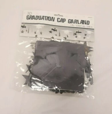 Guirnalda blanca de 12 pies tapa grado 3D Foto 1 de 2