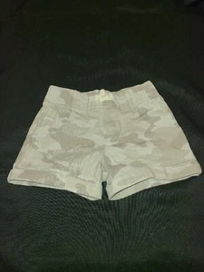 Pre-Owned Wonder Nation Girls Tan Camo Shorts Size XS 4-5 - Picture 1 of 3
