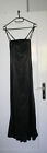 Kleid Größe 36 von Orsay schwarz lang 97% Polyester Träger hinten überkreuzt