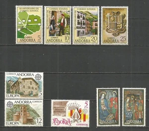 ANDORRA ESPAÑOLA 1978 COMPLETO NUEVO SIN FIJASELLOS - Imagen 1 de 1