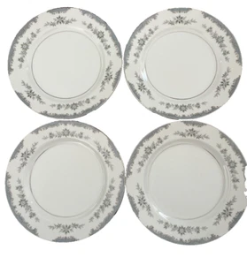 Set of 4 Mikasa Bone China ARLINGTON Bread and Butter Plates 5557 - Picture 1 of 4