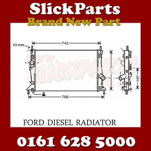 MAZDA 3 RADIATOR 1.6 MZ CD 2.0 MZR CD 2004 > *NEW* - Picture 1 of 2