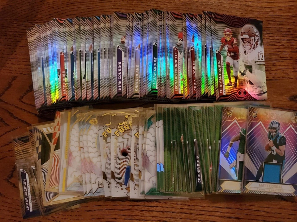 2022 Illusions Football Base & Inserts Pick your Card - Emerald, Mystique, Patch - Image 1 of 1