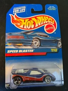 Hot Wheels Blue Card #778 Speed Blaster NEW ON CARD - Picture 1 of 1