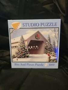 NEW Bits and Pieces 1000 piece Puzzle WINTER SKIES Christmas Alan Giana - Picture 1 of 9