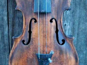 Sehr alte Geige m. Brandstempel - Very old violin - Picture 1 of 12