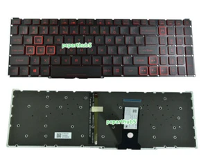 Neue Tastatur für Acer Nitro 5 AN515-54 N18C3 AN515-54-51M5 Laptop USA Hintergrundbeleuchtung - Bild 1 von 3