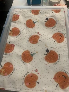 Cynthia Rowley 4 Halloween Trick or Treat Pumpkin Placemats VGUC - Picture 1 of 13