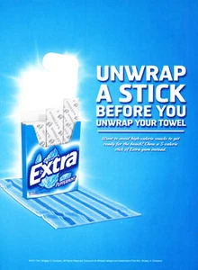 EXTRA GUM AD #31 MAGAZINE promo AD 2011 - Picture 1 of 2