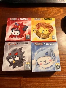 McDonalds Yu-Gi-Oh x Hello Kitty - Set of 4 Plush - Bad Badtz, Kuromi Etc 2024 - Picture 1 of 1