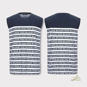 Balmain Striped T-Shirts for Men for sale | eBay