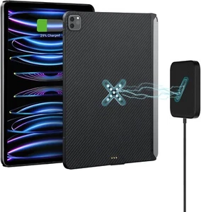 PITAKA iPad Pro 11 Case, Magnetic Wireless Charging Case for iPad Pro 4th/3rd Ge - Photo 1/9