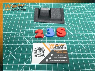 90-02 MERCEDES-BENZ R129 SL320 ASIENTO IZQUIERDO CORREDOR CUBIERTA NEGRO OEM Foto 1 de 4