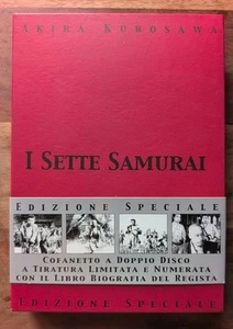 I Sette Samurai - Cofanetto 2 DVD + Libro - Akira Kurosawa - Vedi Descrizione - Foto 1 di 10