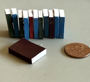 Lote Mixto Casa de Muñecas Miniatura 12 Libros - Imagen 1 de 1