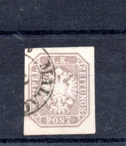 Austria 1863 old coat of arms (paper)stamp (Michel 29) nice used - Picture 1 of 2