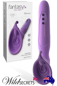 NEW Pipedream 9.8 inch Oral Sex Simulation Vibrator with Rotating Sucker - Picture 1 of 4