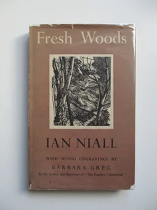 1951 1st FRESH WOODS Ian Niall BARBARA GREG WOOD ENGRAVINGS Hardback D/J - Picture 1 of 16