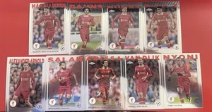 Topps Chrome 2024/25 Liverpool Full Team 9 Karten Set - Bild 1 von 1