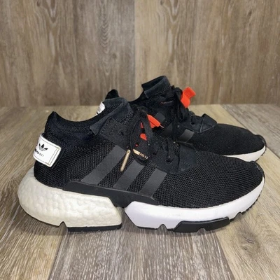 Adidas Black Red White POD S3.1 Boost Style D96690 Kids Youth US Size 6 - Image 1 of 4