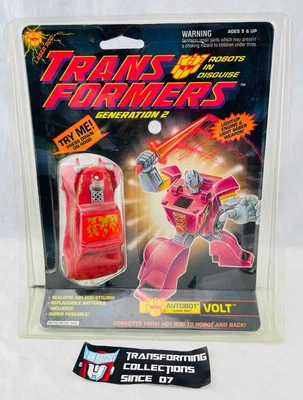 Transformers Original G2 1992 Laser Rod Autobot Volt MISB Sealed - Image 1 of 2