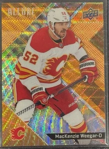 MacKenzie Weegar 2024-25 Allure Orange Slice #99 Calgary Flames - Bild 1 von 2