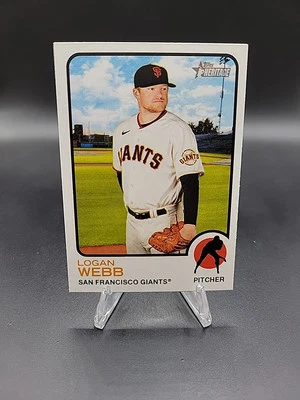 2022 Topps Heritage - #358 Logan Webb - Image 1 of 2
