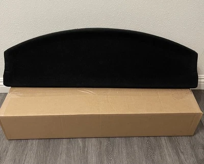 1998-2010 VW Volkswagen Beetle tampa de carga preta bandeja prateleira traseira fabricante de equipamento original - Imagem 1 de 4