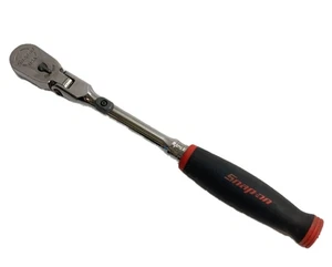 Snap-on FHX80A 3/8" Drive RED Soft Handle Locking Flex Ratchet - Picture 1 of 7